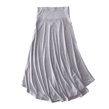 Women's Fashion Simple Solid Color Irregular Skirt - Amazhona 