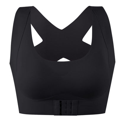 Posture Bras For Women Girl Posture Corrector Fitness Underwear Corset Back Bra Vest Push Up Shockproof Sports Bra - Amazhona 