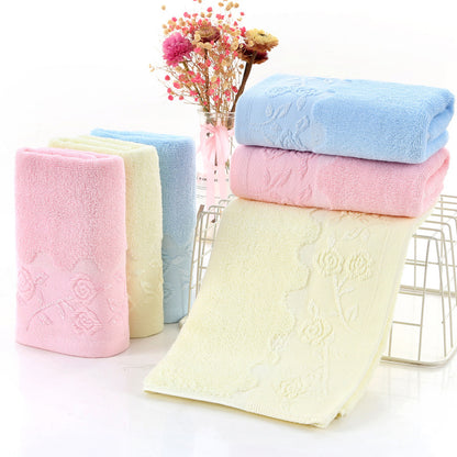 Thickened Cotton Absorbent Towel For Home Use