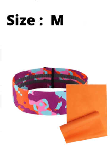 Anti-slip yoga camouflage color resistance band - Amazhona 