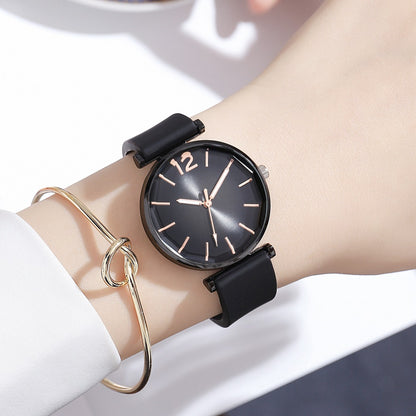 Women's Fashion Gradient Silicone Casual Watch - Amazhona 