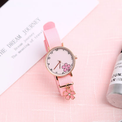 Girl Heart Watch Girl Cute Pendant Macaron Female Watch Ins Student Pendant Watch - Amazhona 