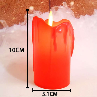 1 Pcs LED Flameless Candle Lights Tea Candles Velas Battery Powered Home Decor Wedding Christmas Navidad Natal Decoration - Amazhona 