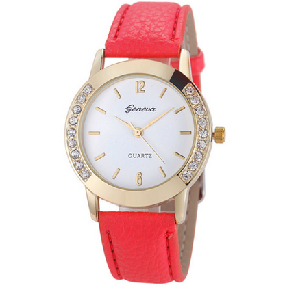 marque montres pour femmes femmes montres Femmes En Cuir Quartz Montre Montres montre femme Ventes Chaudes - Amazhona 