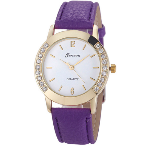 marque montres pour femmes femmes montres Femmes En Cuir Quartz Montre Montres montre femme Ventes Chaudes - Amazhona 