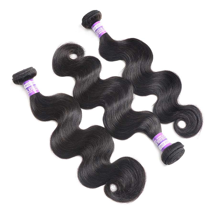 100g human hair weaves body wave hair weft - Amazhona 