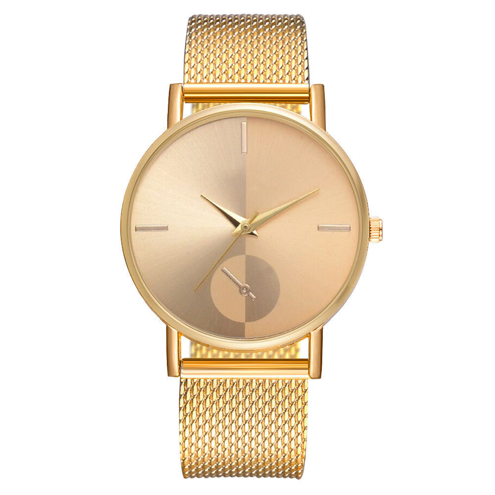 Plastic mesh strap watch - Amazhona 