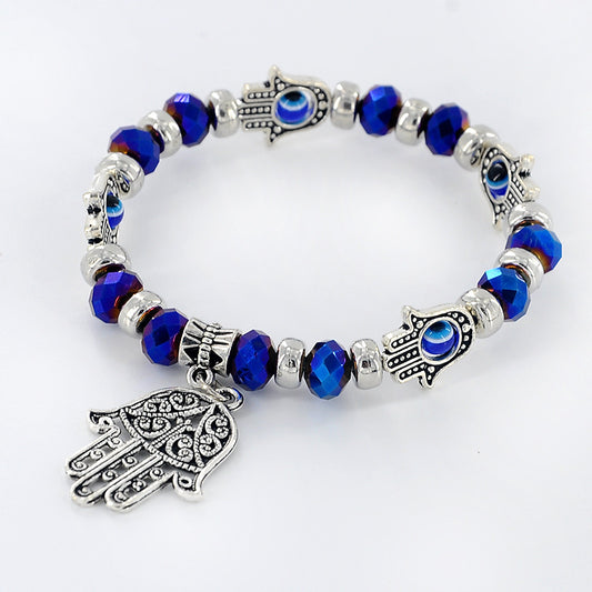 Devil's Eye Beaded Bracelet - Amazhona 