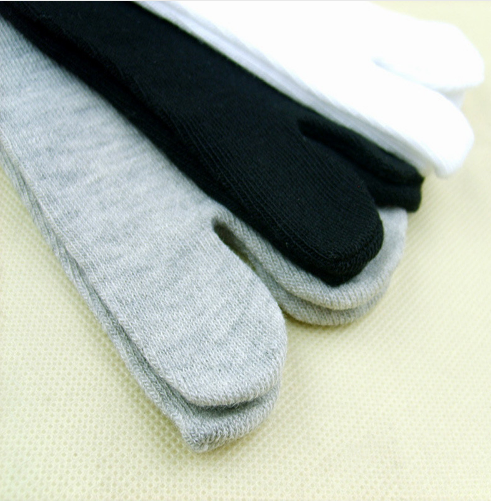 Japanese men's socks, women's socks, two toe socks, toe socks, wooden socks - Amazhona 