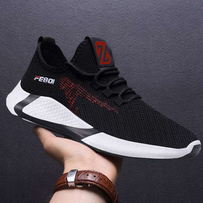 Men's shoes autumn and winter plus velvet casual shoes men's trend sports shoes - Amazhona 