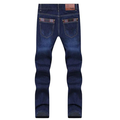 Men's cats must straight jeans jeans tide men's slim men's pants - Amazhona 