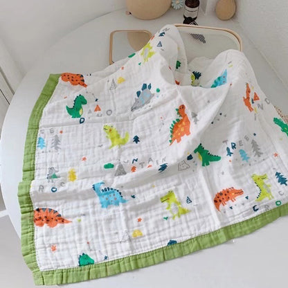 Baby Gauze Bath Towel Cotton 6-Layer Blanket