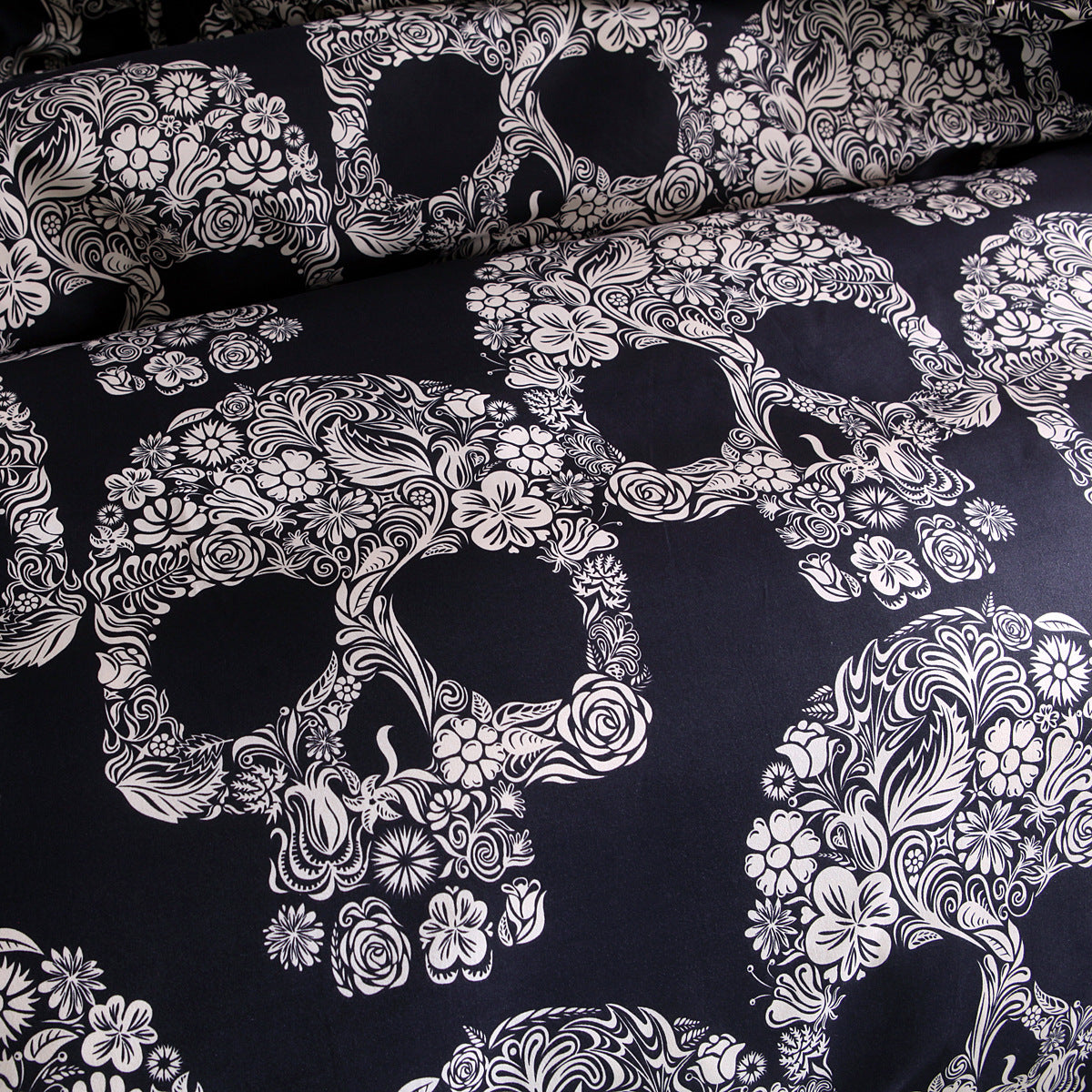 Skull Home Textiles Set Quilt Cover - Amazhona 