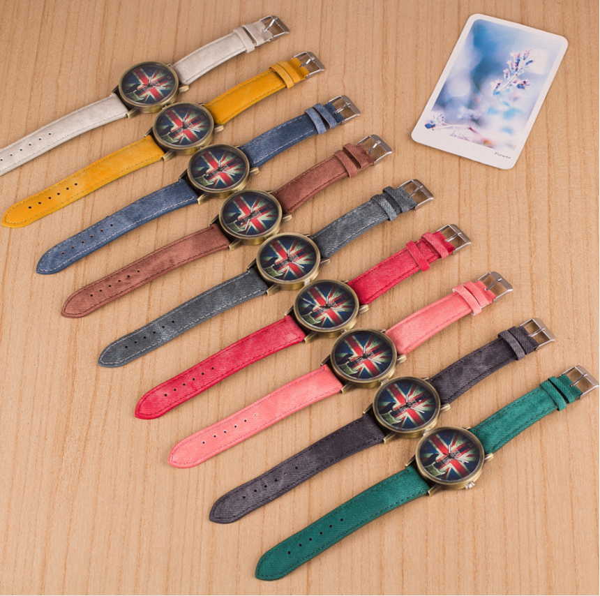 UK Flag Wrist Watch - Amazhona 