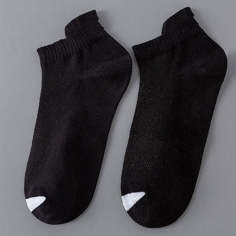 Deodorant Low-top Ankle Socks Mesh Style For Sports Sweat-proof Deodorant - Amazhona 