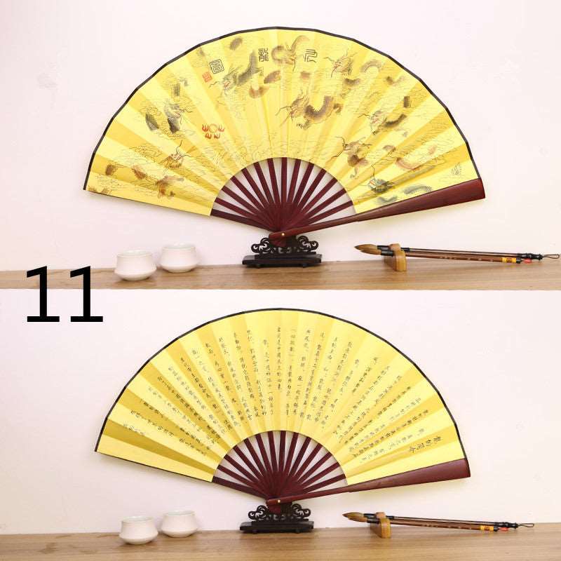 Bamboo craft fan - Amazhona 