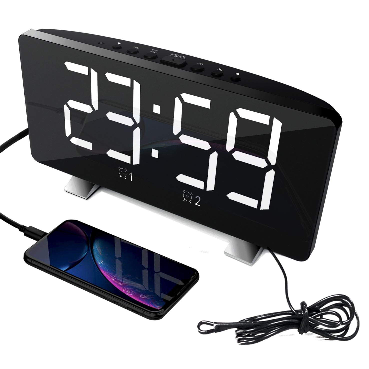 Radio alarm clock - Amazhona 