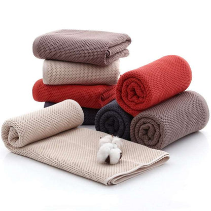 100% cotton honeycomb face towel - Amazhona 