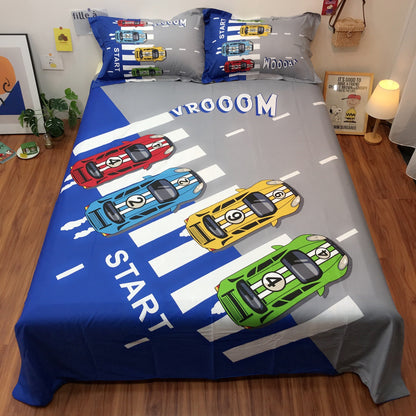 Cotton Cartoon Single Piece Can Be Equipped With Duvet Cover Sheet - Amazhona 