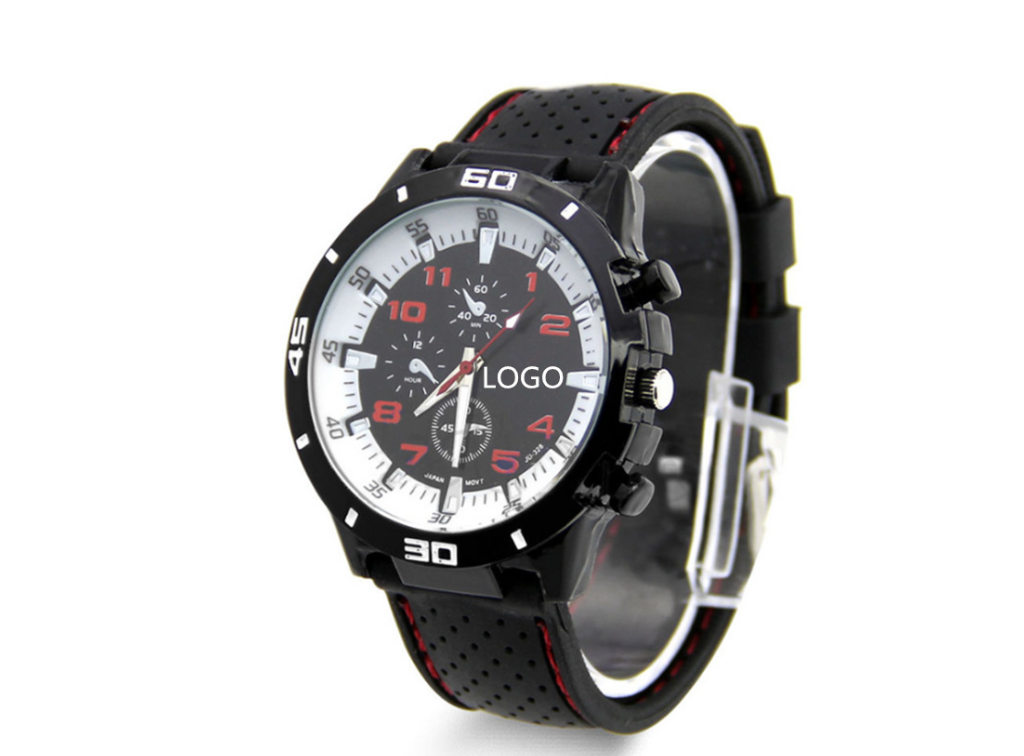 Men's Watch Sports Car Racing Silicone Car Line Watch Men's No Inside Shadow Student Sports Watch - Amazhona 