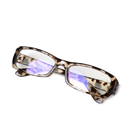 Anti-blue Light Fashion Computer Glasses Without Degree Male Flat Light Mirror Female - Amazhona 