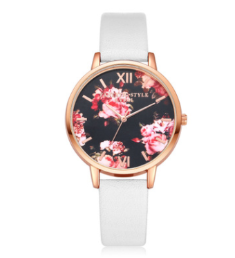 High Quality Fashion Leather Strap Rose Gold Women Watch Casual Love Heart Quartz Wrist Watch Women Dress Ladies Luxury Watches - Amazhona 