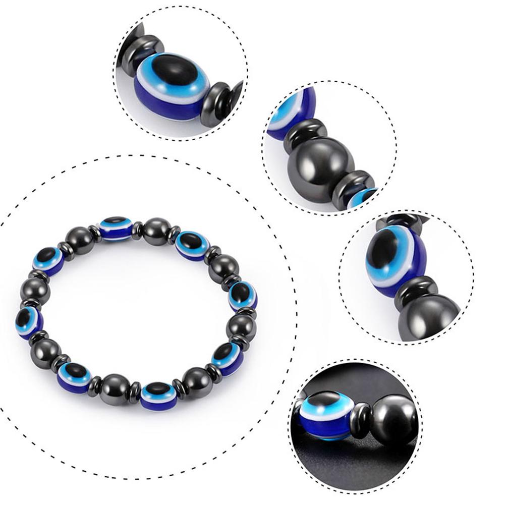 Magnet Hematite Eye Bracelet - Amazhona 