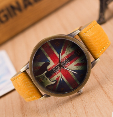 UK Flag Wrist Watch - Amazhona 