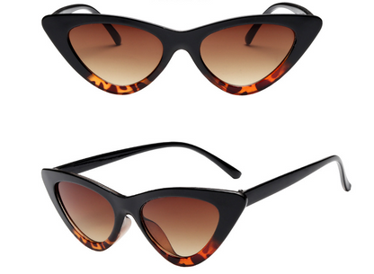 Trendy Triangle Cat Eye Sunglasses European And American Street Couple Style - Amazhona 