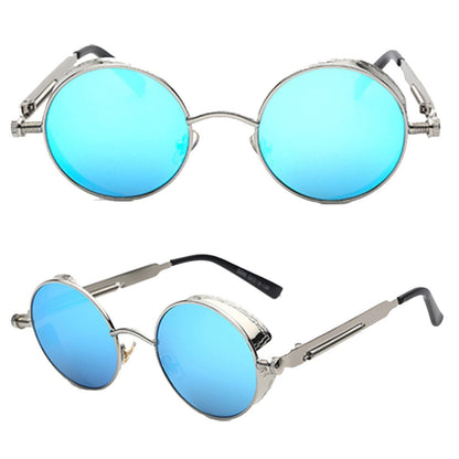 Austin Powers Vintage Round Metal Frame Sunglasses - Amazhona 