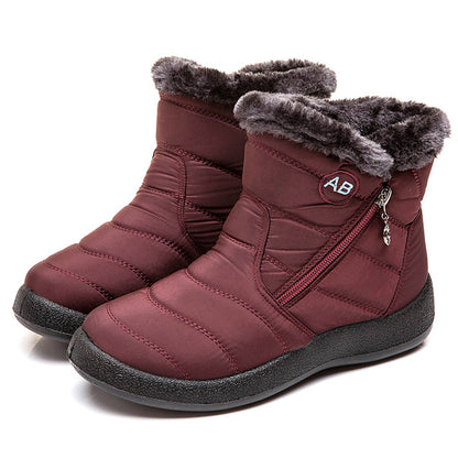 Waterproof boots warm XL snow boots - Amazhona 