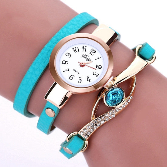 New Fashion Hot Women's Belt Three Circle Wristwatch - Amazhona 