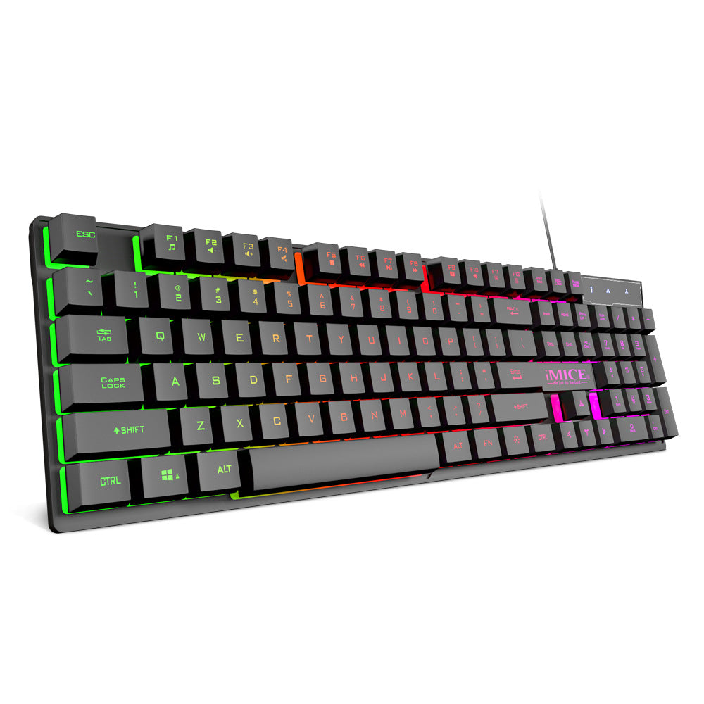 USB wired illuminated keyboard - Amazhona 