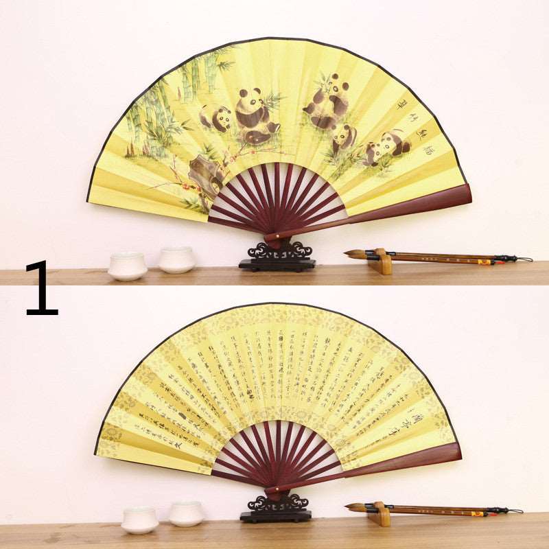 Bamboo craft fan - Amazhona 