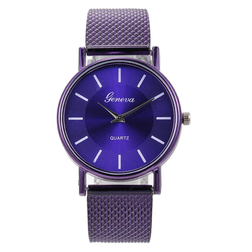 Fashion mesh strap watch - Amazhona 