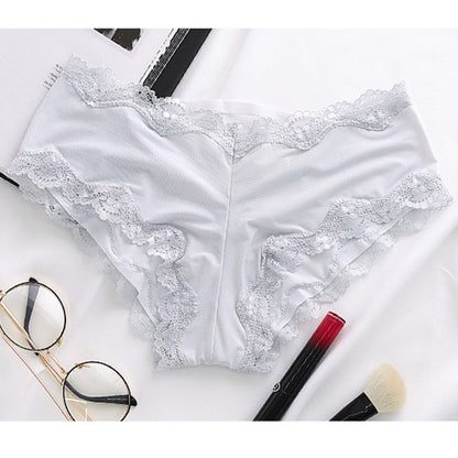 Ice silk lace panties - Amazhona 