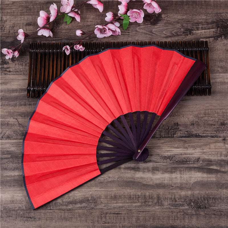 Double-sided silk fan - Amazhona 