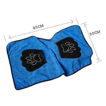 Pet absorbent towel bath towel