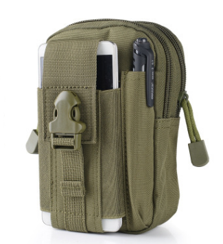 Outdoor Sports Molle Tactical Pocket Male 5.5 6 Inch Waterproof Mobile Phone Bag - Amazhona 