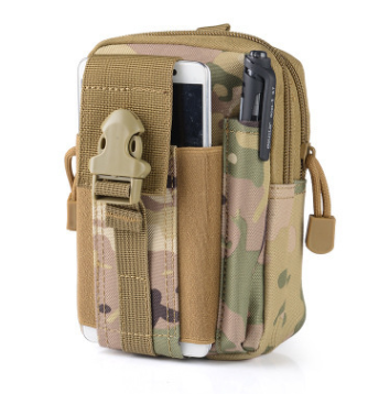 Outdoor Sports Molle Tactical Pocket Male 5.5 6 Inch Waterproof Mobile Phone Bag - Amazhona 