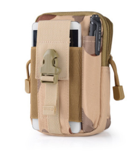 Outdoor Sports Molle Tactical Pocket Male 5.5 6 Inch Waterproof Mobile Phone Bag - Amazhona 