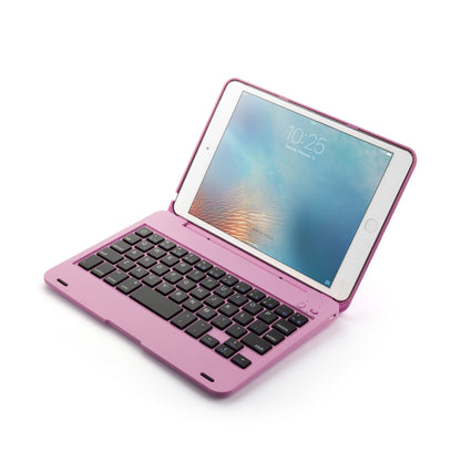 Compatible with Apple, Rotatable Bluetooth Ipad Touch Keyboard With Backlight - Amazhona 