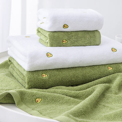 Avocado Cotton Wrapped Chest, Cotton Bath Towel For Adults, Soft And Absorbent