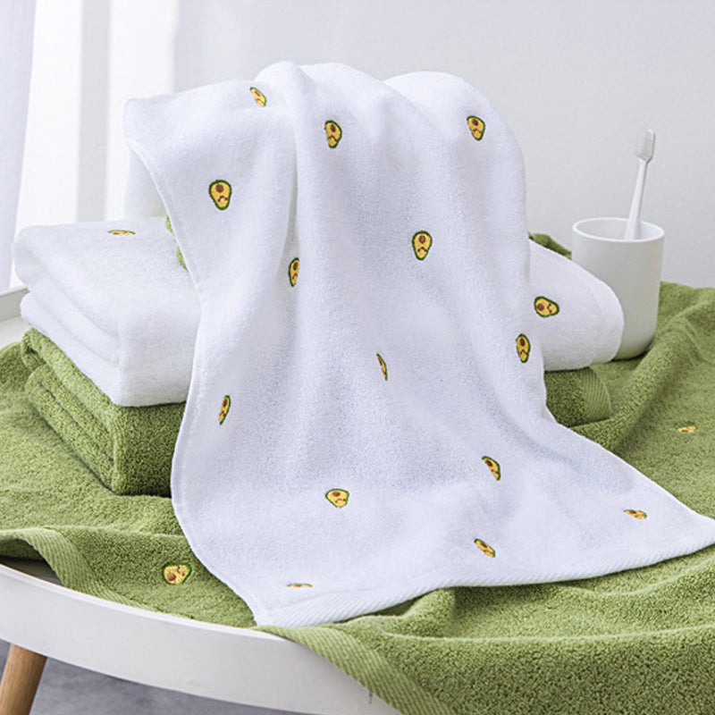 Avocado Cotton Wrapped Chest, Cotton Bath Towel For Adults, Soft And Absorbent