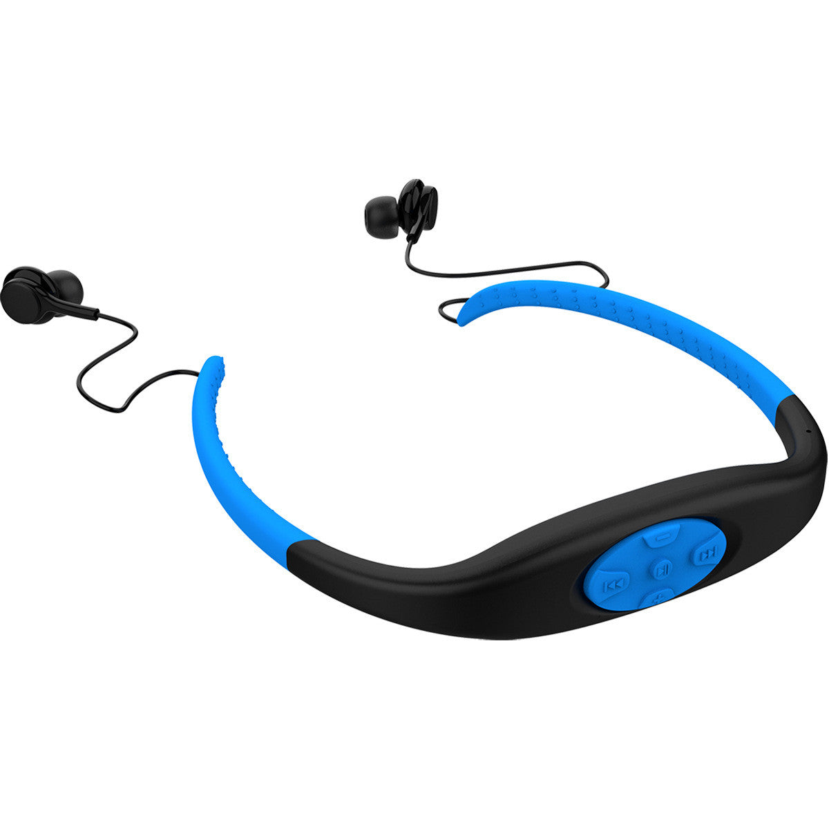 2in1 Bluetooth Wireless Earphone &MP3 Music Player 8G Headphone IPX8 Waterproof Swim Sport Neckband Stereo Headset with Mic - Amazhona 