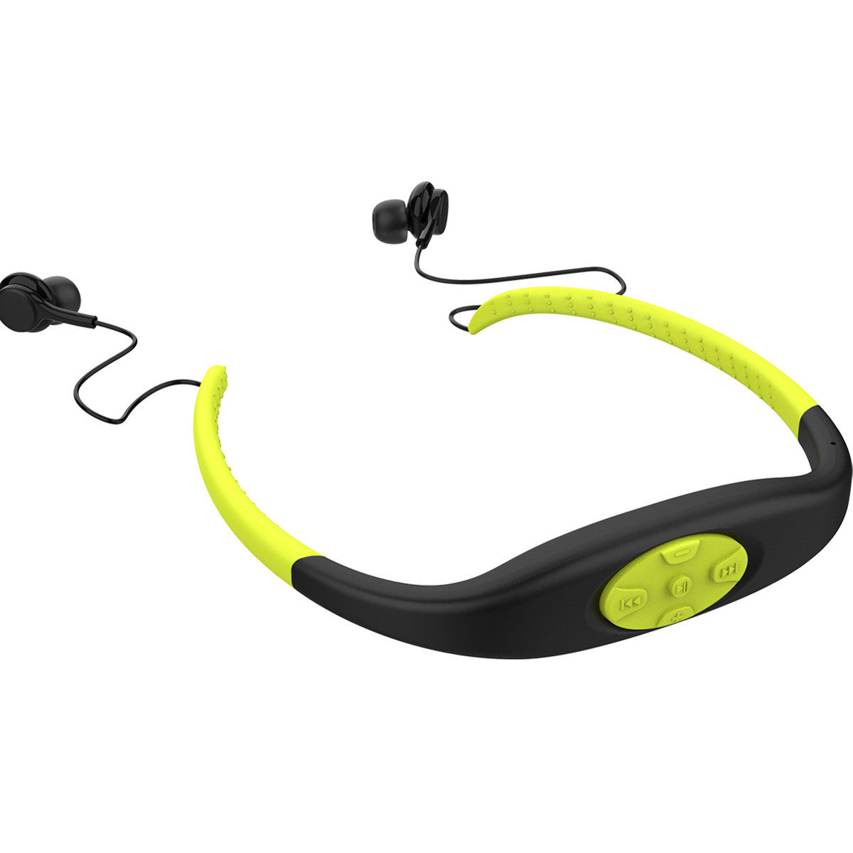 2in1 Bluetooth Wireless Earphone &MP3 Music Player 8G Headphone IPX8 Waterproof Swim Sport Neckband Stereo Headset with Mic - Amazhona 