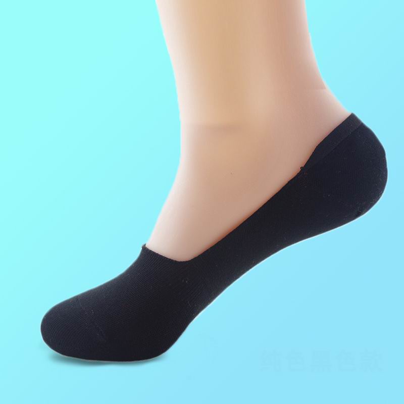 Summer Thin Boat Socks With Bamboo Fiber Invisible Socks For Men - Amazhona 