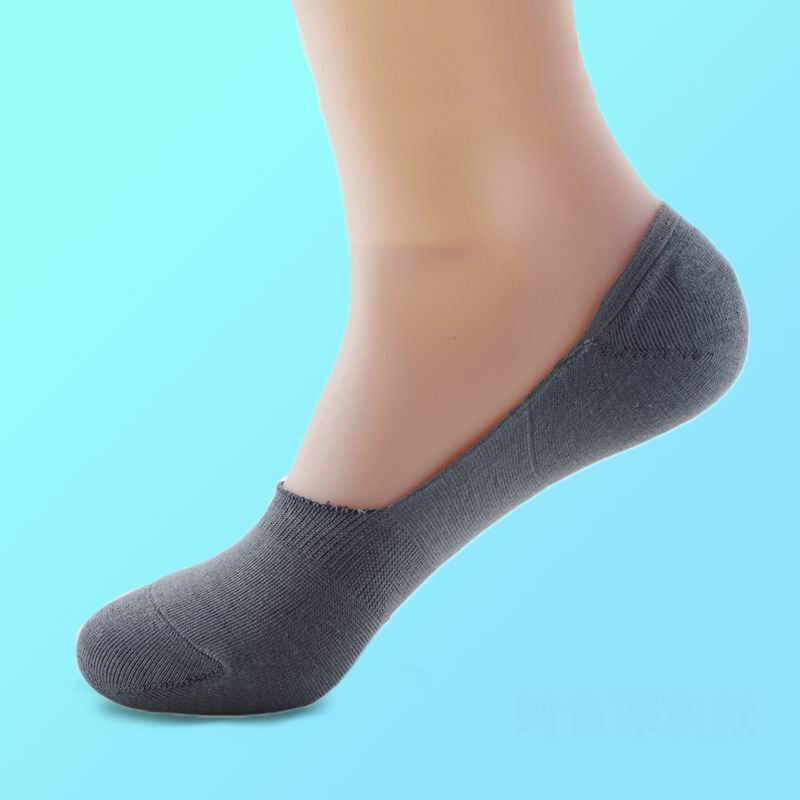 Summer Thin Boat Socks With Bamboo Fiber Invisible Socks For Men - Amazhona 