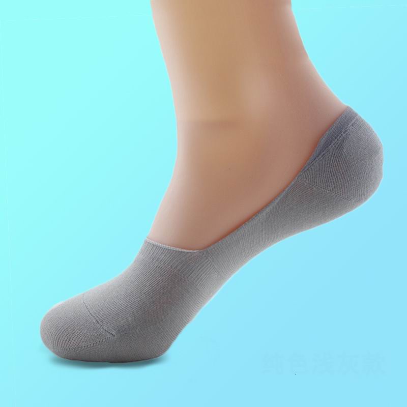 Summer Thin Boat Socks With Bamboo Fiber Invisible Socks For Men - Amazhona 