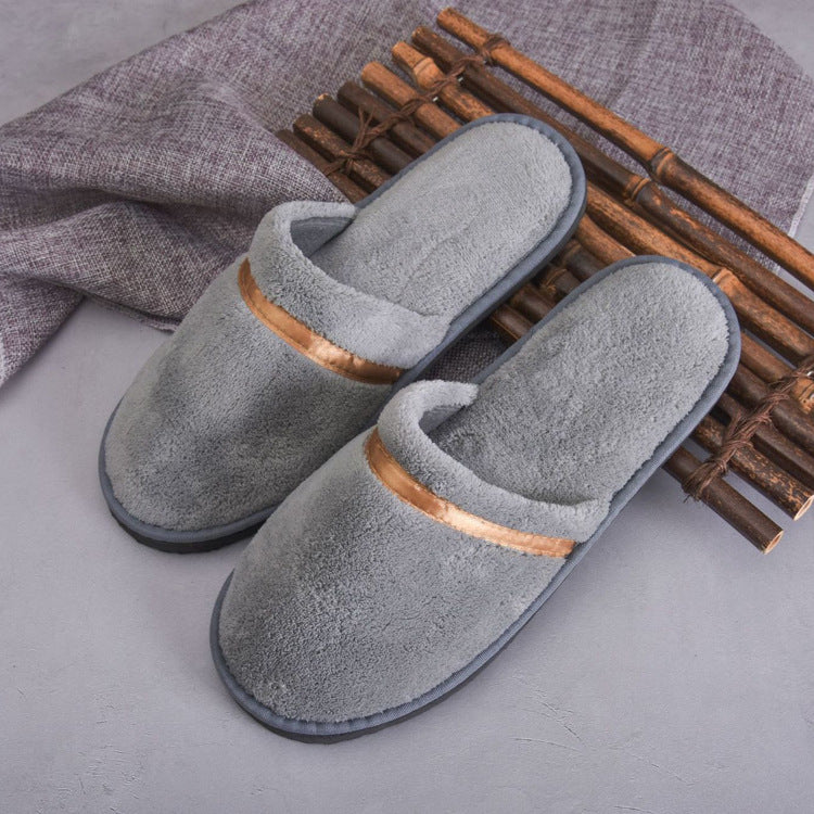 High-End Hotel Slippers Coral Fleece - Amazhona 